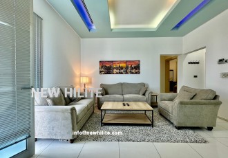 Furnished Rooftop 2-Bedroom Apartment with Terrace for Rent in Salwa