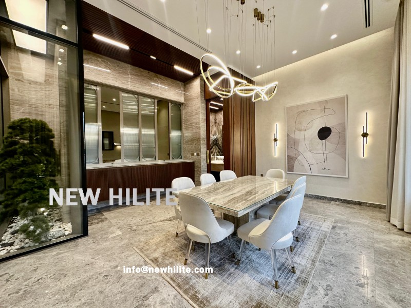 Luxury Fully Furnished 3 Master Bedroom Ground Floor Apartment with Private Pool & Garden for Rent in Salmiya