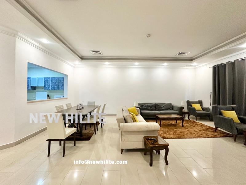 Apartment for rent for rent in sulaibikhat (3) Furnished 3-Bedroom Apartment with Balcony for Rent in Sulaibikhat