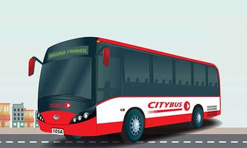 Public Transportation in Kuwait | City Bus Route Kuwait